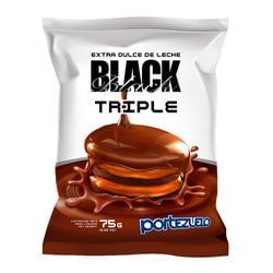Alfajor black triple dulce leche Portezuelo