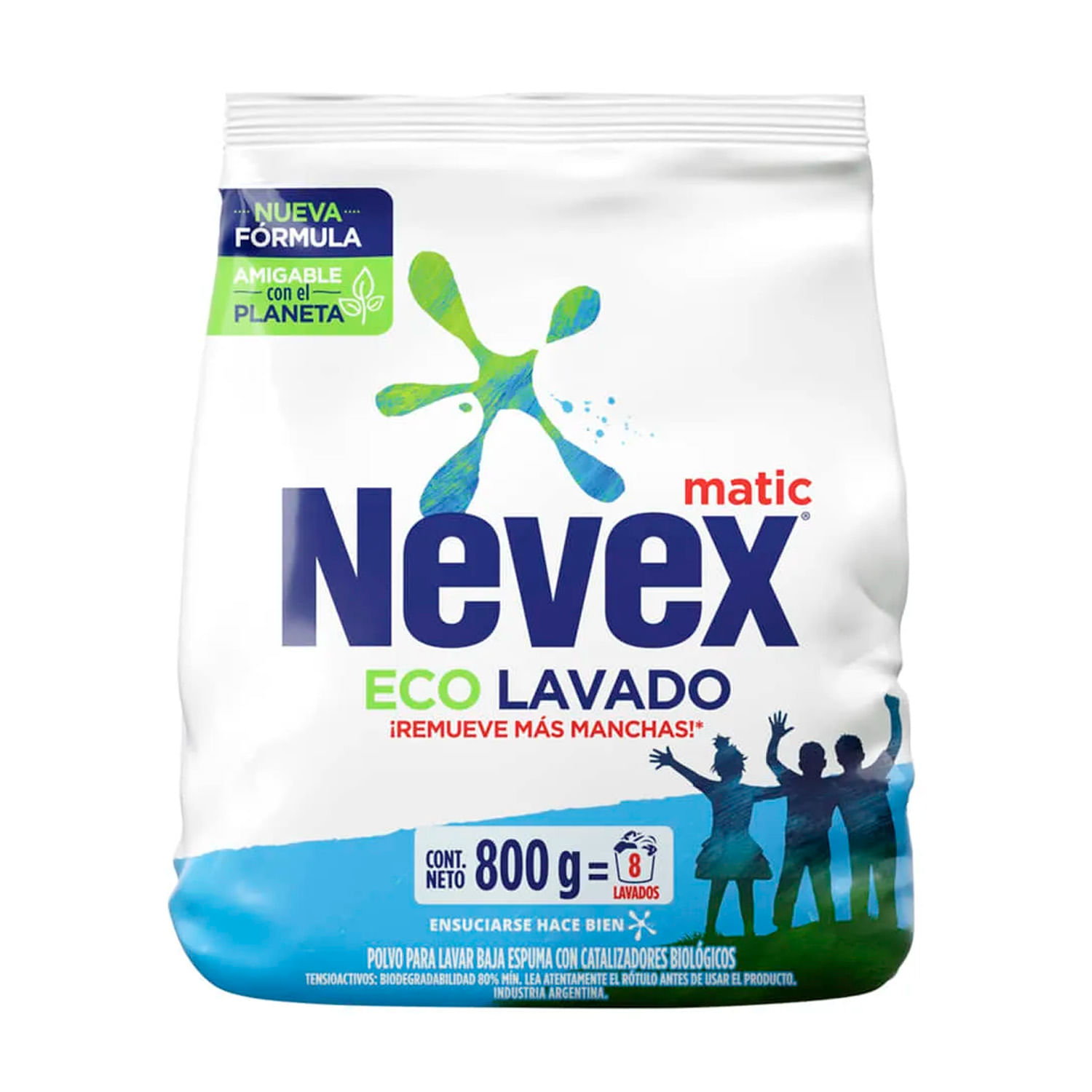 Jabón en polvo Nevex Matic 800 g