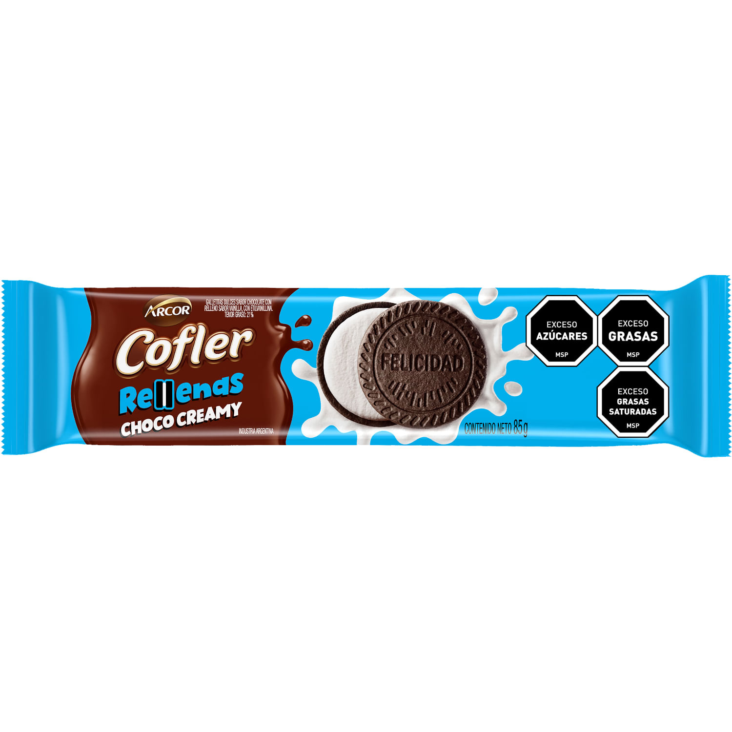 Galletitas Cofler rellenas 85 g
