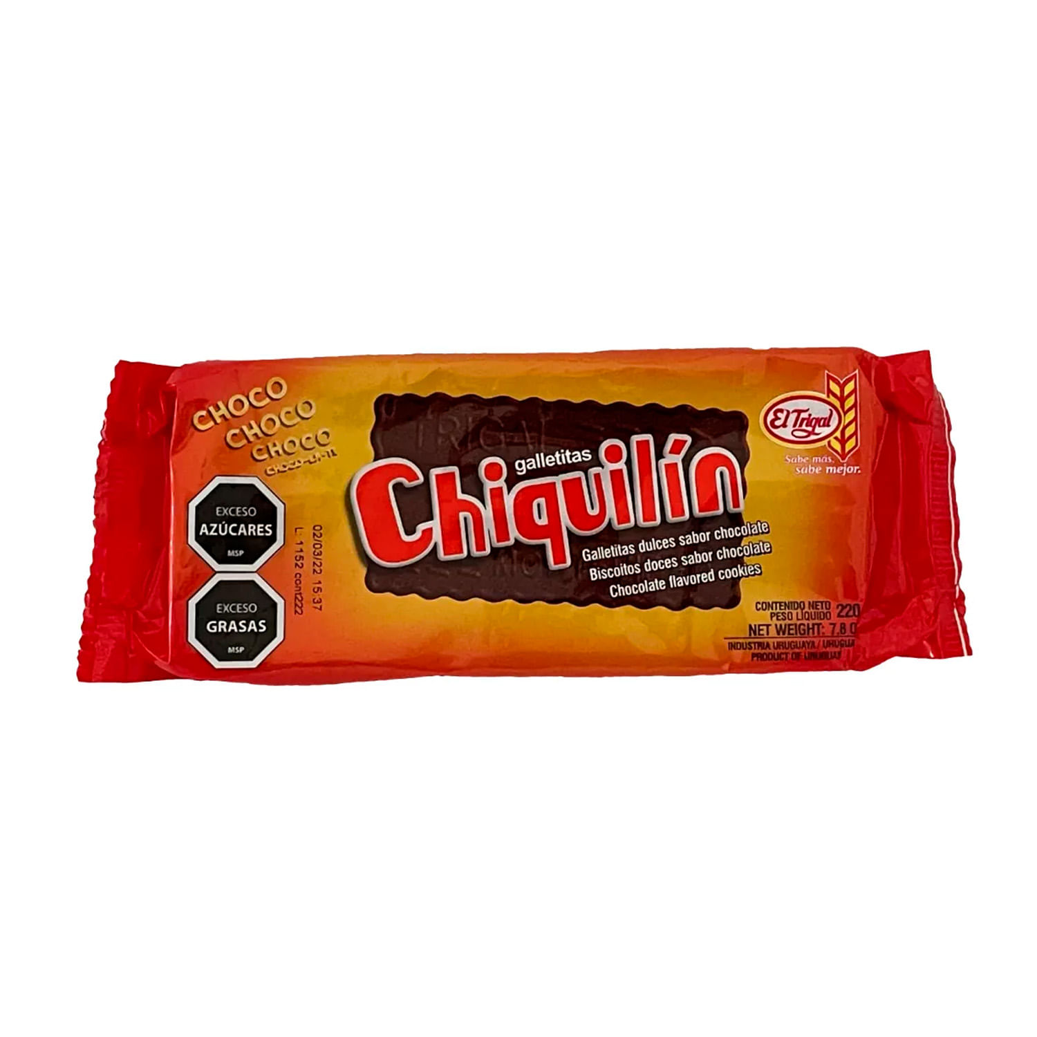 Galletitas Chiquilín El Trigal 220 g