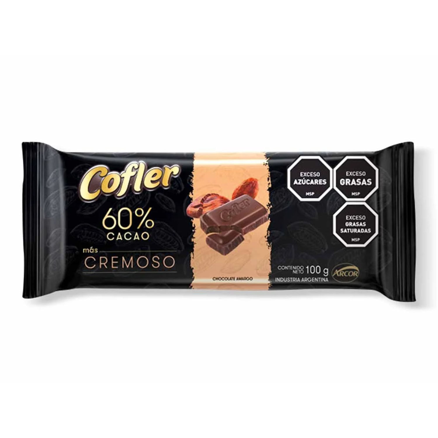 Chocolate Cofler 60% cremoso 100 g
