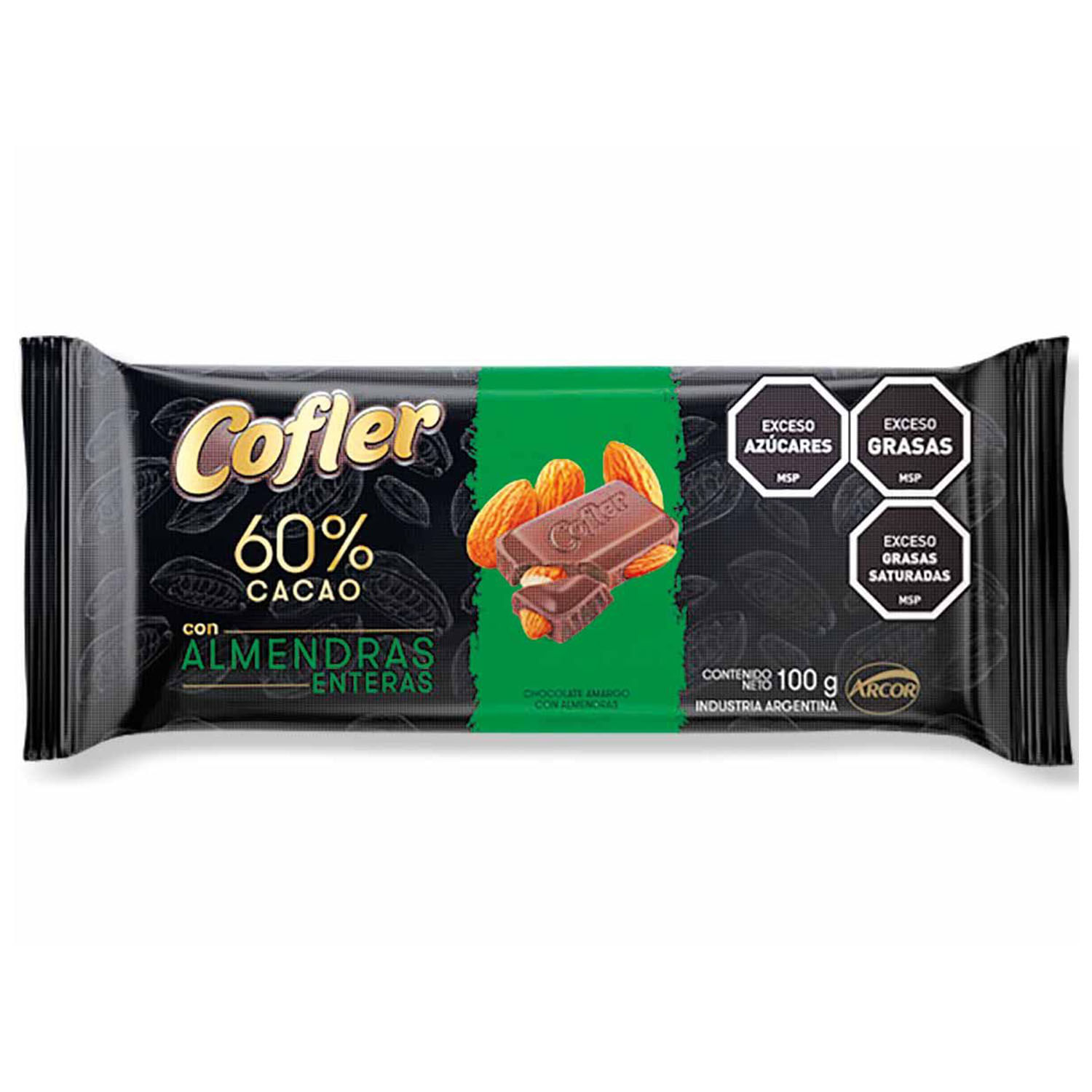 Almendras con chocolate Cofler 100 g