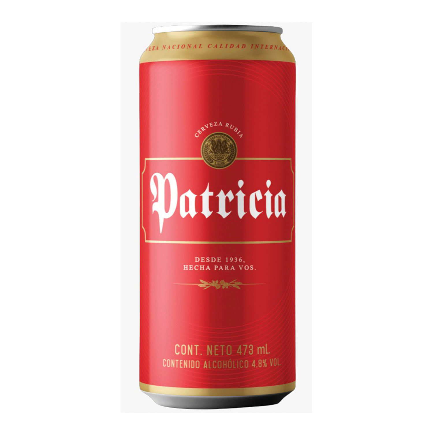 Cerveza Patricia lata 473 ml
