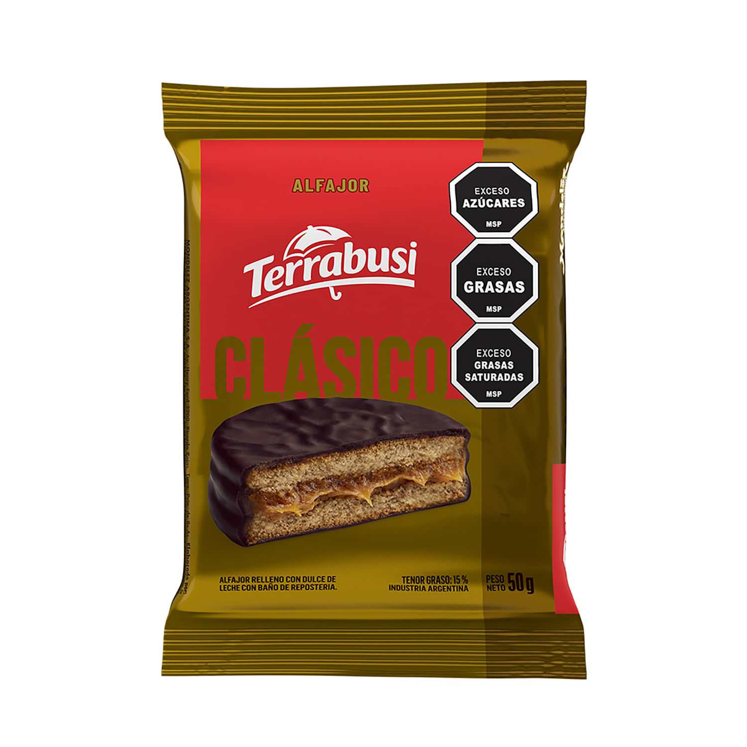 Alfajor Terrabusi clasico